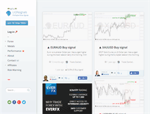 Tablet Screenshot of lionsignals.com